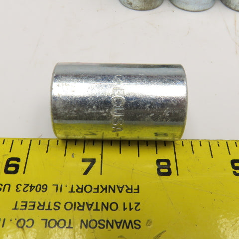 ECUSA-J 1/2" Steel Conduit Coupling Lot Of 10