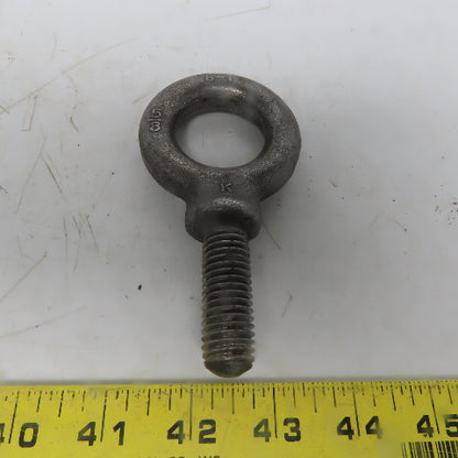 Ken 8-1 5/8-11 x 2" Shoulder Style HD Forged Lifting Eye Bolt Lot of 4 USA