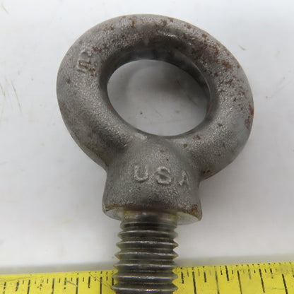 Domestic 5/8-11 x 2" Shoulder Style HD Forged Lifting Eye Bolt Lot of 3 USA