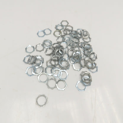 Bridgeport 102-DC 3/4" Conduit Locknut Lot Of 96