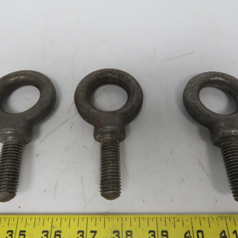 Ken 7-8 5/8-11 x 2" Shoulder Style HD Forged Lifting Eye Bolt Lot of 3
