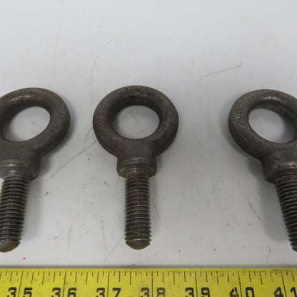 Ken 7-8 5/8-11 x 2" Shoulder Style HD Forged Lifting Eye Bolt Lot of 3