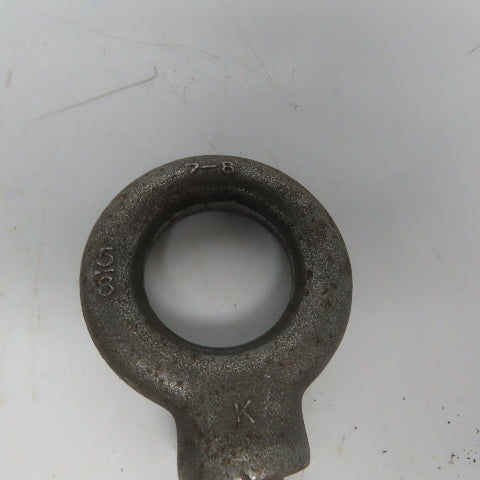 Ken 7-8 5/8-11 x 2" Shoulder Style HD Forged Lifting Eye Bolt Lot of 3