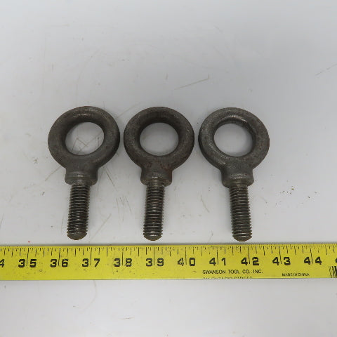 Ken 7-8 5/8-11 x 2" Shoulder Style HD Forged Lifting Eye Bolt Lot of 3