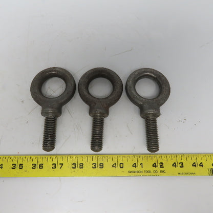 Ken 7-8 5/8-11 x 2" Shoulder Style HD Forged Lifting Eye Bolt Lot of 3