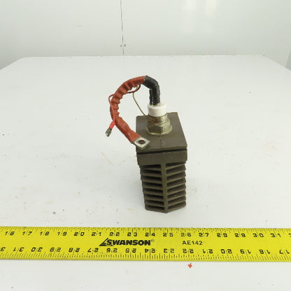 Powerex T600162004BT Stud Mount Rectifier Diode W/Heat Sink