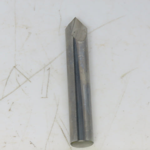Harvey 960445 Chamfer Mill 45° 2 Flutes Solid Carbide 3" OAL 1/2" Shank