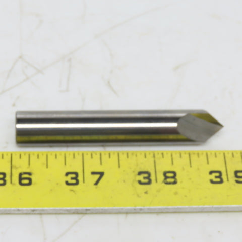 Harvey 960445 Chamfer Mill 45° 2 Flutes Solid Carbide 3" OAL 1/2" Shank