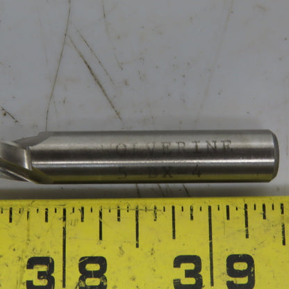 Wolverine 5-BX-4 5° Tapered HSS End Mill USA 3-3/4" OAL 1-1/8" Loc USA