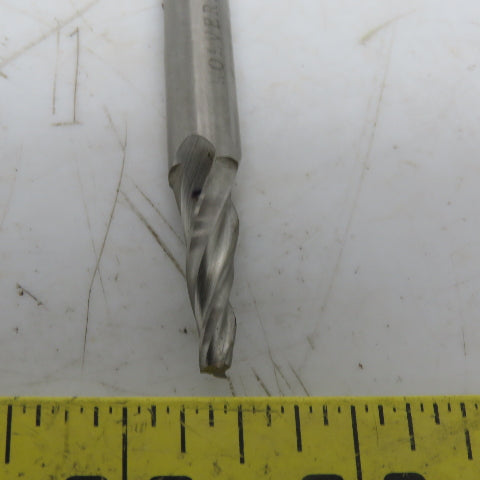 Wolverine 5-BX-4 5° Tapered HSS End Mill USA 3-3/4" OAL 1-1/8" Loc USA