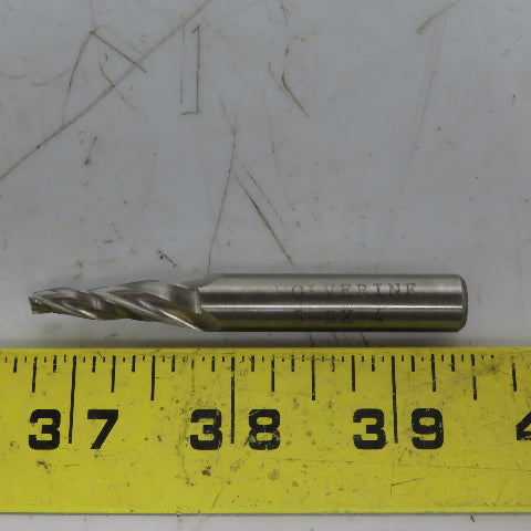 Wolverine 5-BX-4 5° Tapered HSS End Mill USA 3-3/4" OAL 1-1/8" Loc USA