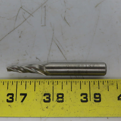 Wolverine 5-BX-4 5° Tapered HSS End Mill USA 3-3/4" OAL 1-1/8" Loc USA