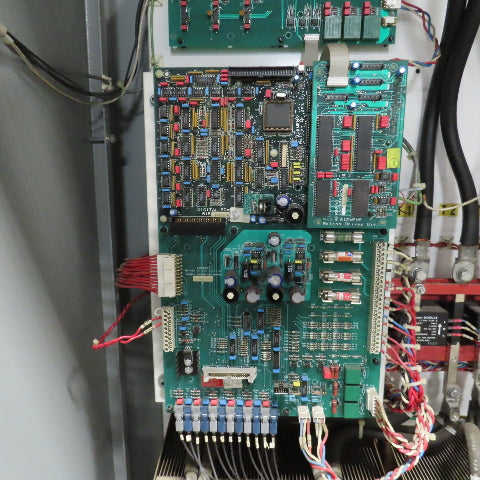 Siemens 6SE85-100-4C 100HP 120A AC Drive 460V 3PH Input 0-460V 2-66Hz Output