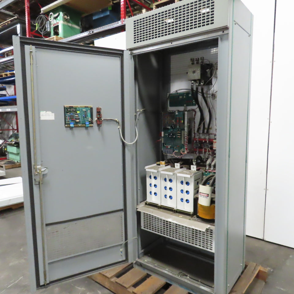 Siemens 6SE85-100-4C 100HP 120A AC Drive 460V 3PH Input 0-460V 2-66Hz Output