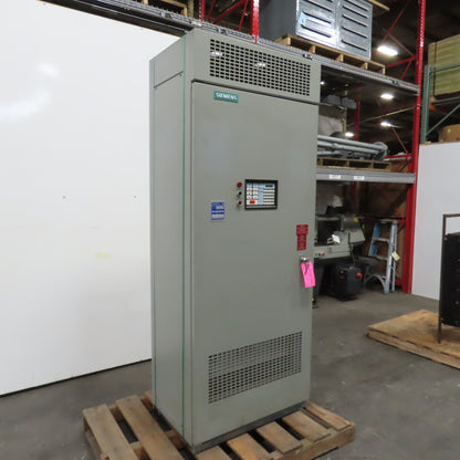 Siemens 6SE85-100-4C 100HP 120A AC Drive 460V 3PH Input 0-460V 2-66Hz Output