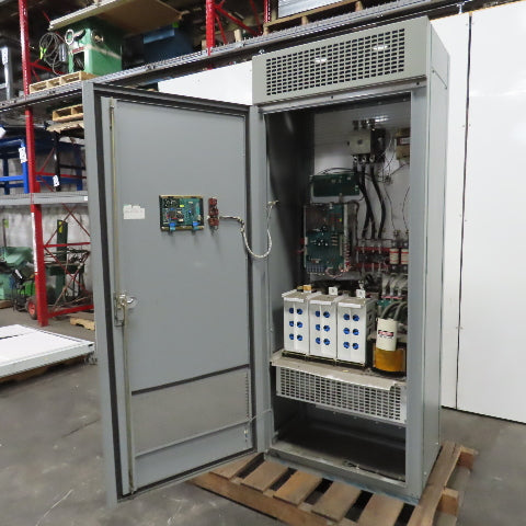 Siemens 6SE85-100-4C 100HP 120A AC Drive 460V 3PH Input 0-460V 2-66Hz Output