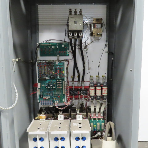 Siemens 6SE85-100-4C 100HP 120A AC Drive 460V 3PH Input 0-460V 2-66Hz Output