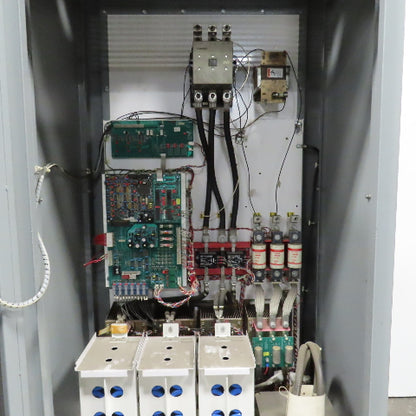 Siemens 6SE85-100-4C 100HP 120A AC Drive 460V 3PH Input 0-460V 2-66Hz Output