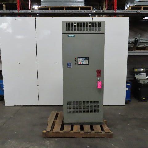 Siemens 6SE85-100-4C 100HP 120A AC Drive 460V 3PH Input 0-460V 2-66Hz Output