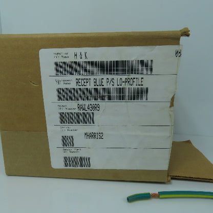 Hubbell L430R9 Blue Wall Mount Pin & Sleeve Receptacle 30A 250VAC 3PH
