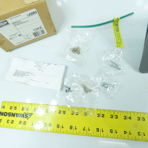 Hubbell L430R9 Blue Wall Mount Pin & Sleeve Receptacle 30A 250VAC 3PH