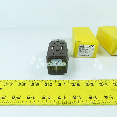 Hubbell USB20X2 20A 125V Duplex USB Charger Receptacle Lot Of 4