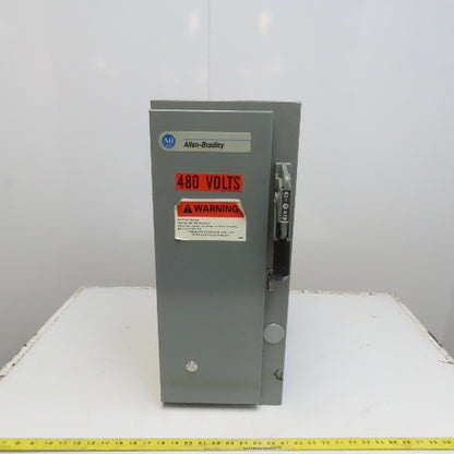 Allen Bradley 512ABB-6P-24R Combination Motor Starter Enclosure 509-A0D Sze 0