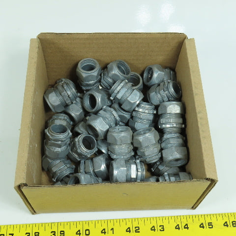TC-601 1/2" Compression Conduit Connector EMT Lot Of 35