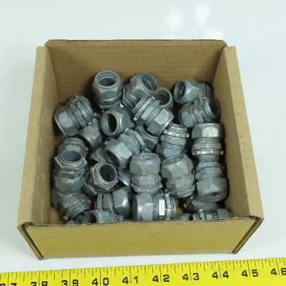 TC-601 1/2" Compression Conduit Connector EMT Lot Of 35