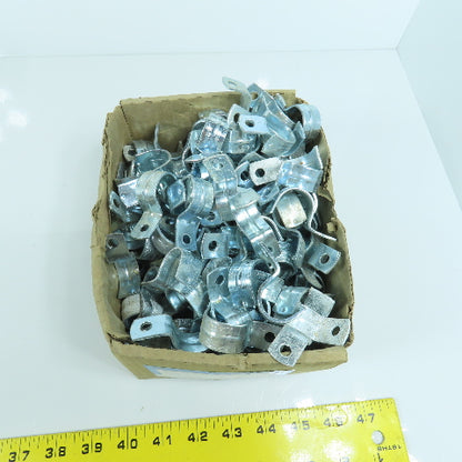 3/4" EMT 1 Hole Galvanized Conduit Strap Lot of 175