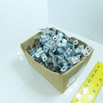 3/4" EMT 1 Hole Galvanized Conduit Strap Lot of 175