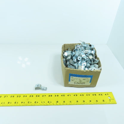 3/4" EMT 1 Hole Galvanized Conduit Strap Lot of 175