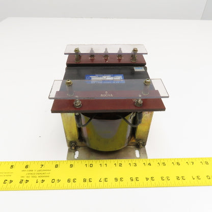 Nunome 200-220/240-260V Pri 50/60Hz 800VA 1Ph 100V Sec. Transformer Tested