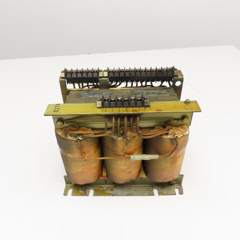Shikoku A80L-0001-0274 200-220V Pri 5kVA 185/15V Sec. 3Ph Transformer Tested