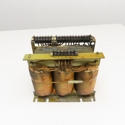 Shikoku A80L-0001-0274 200-220V Pri 5kVA 185/15V Sec. 3Ph Transformer Tested