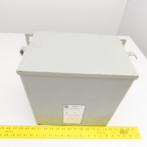 Hevi Duty HT1F6AS 480V Delta Pri 6kVa 208Y/120V Sec 3R Outdoor Transformer