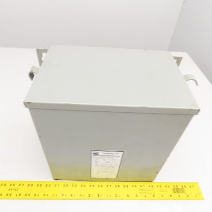 Hevi Duty HT1F6AS 480V Delta Pri 6kVa 208Y/120V Sec 3R Outdoor Transformer