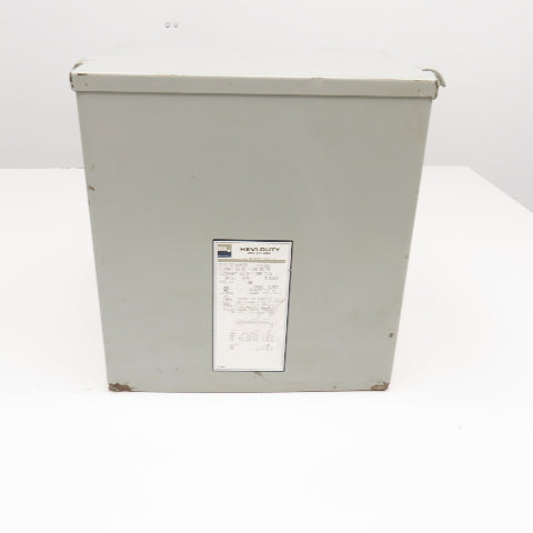 Hevi Duty HT1F6AS 480V Delta Pri 6kVa 208Y/120V Sec 3R Outdoor Transformer