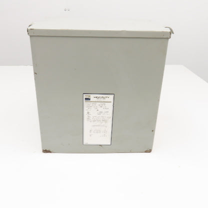 Hevi Duty HT1F6AS 480V Delta Pri 6kVa 208Y/120V Sec 3R Outdoor Transformer