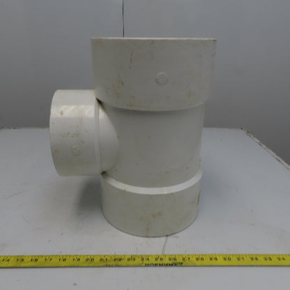 8 x 6 x 8 Tee PVC Pipe Fitting Schedule 40 Female Socket