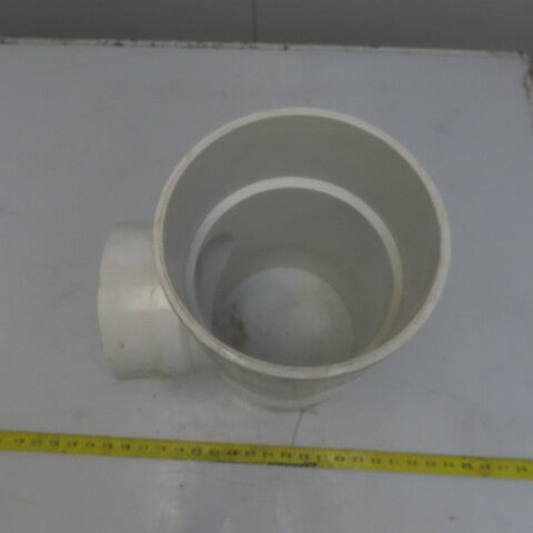 8 x 6 x 8 Tee PVC Pipe Fitting Schedule 40 Female Socket