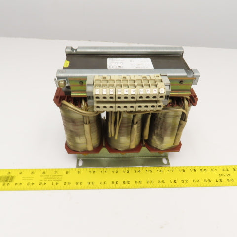 Siemens 4AP2796-0EL40-2XA0 480/440V Pri 21kVa 400V Sec 30.3A Autotransformer