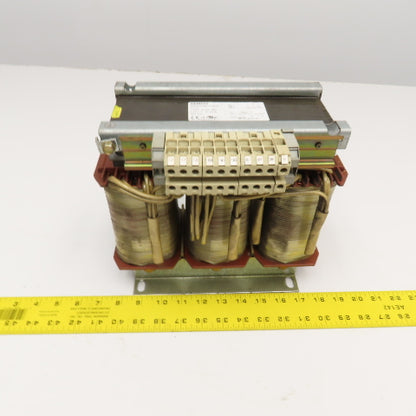 Siemens 4AP2796-0EL40-2XA0 480/440V Pri 21kVa 400V Sec 30.3A Autotransformer