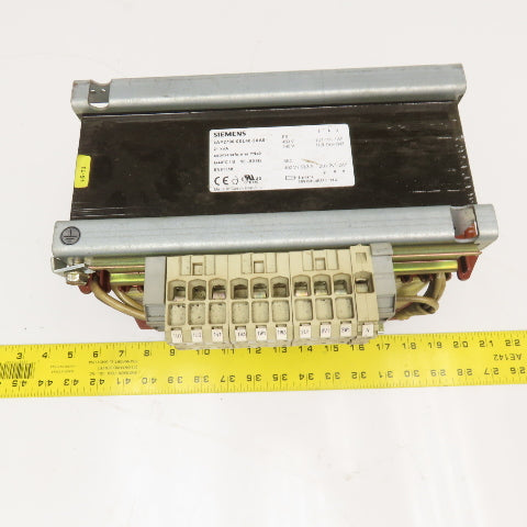 Siemens 4AP2796-0EL40-2XA0 480/440V Pri 21kVa 400V Sec 30.3A Autotransformer
