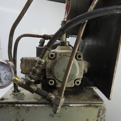 Graham T10V 10 Gallon 1.5HP Hydraulic Power Unit 208-230/460V 3PH 4.5A 1740RPM