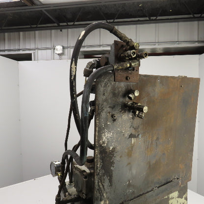 Graham T10V 10 Gallon 1.5HP Hydraulic Power Unit 208-230/460V 3PH 4.5A 1740RPM
