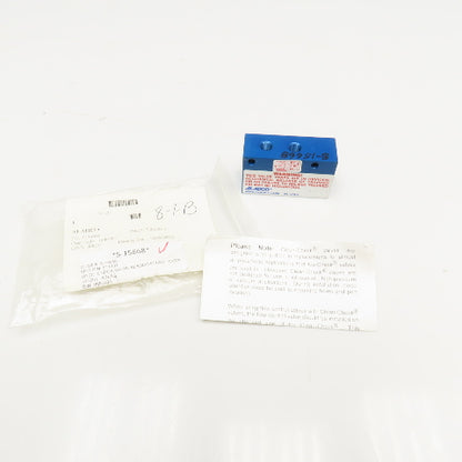 Aladco Nu-Check 511201 Pneumatic N/C Check Valve Manual Override 1/4"NPT