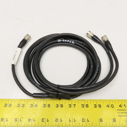 Hirose VHVP-2XC-2D2M Splitter Video Media Cable 12 Pin Female x Male-Male 2M