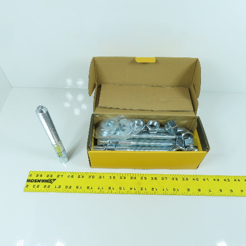 Dewalt 7452SD1 Power-Stud+ SD1 7/8" x 8" L Carbon Steel Wedge Anchors Box Of 10