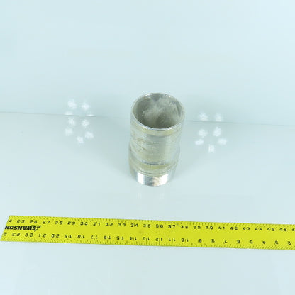 Dixon Liquids AST40 4" King Combo Aluminum Nipple NPT Threaded End No Knurl